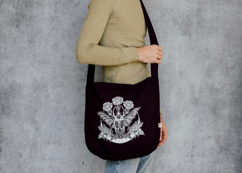 Goliathus Beetle Slouch Bag