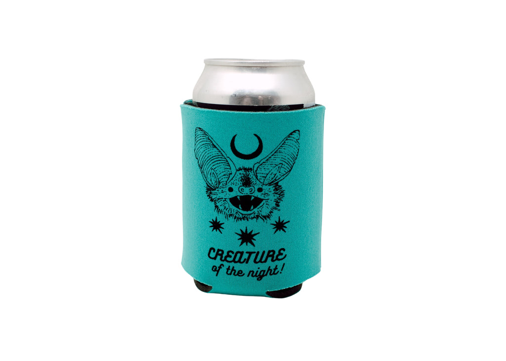 Teal Bat Can Holder