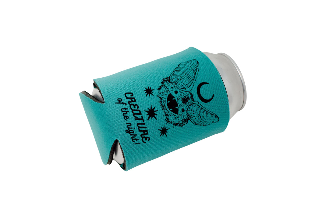 Teal Bat Can Holder
