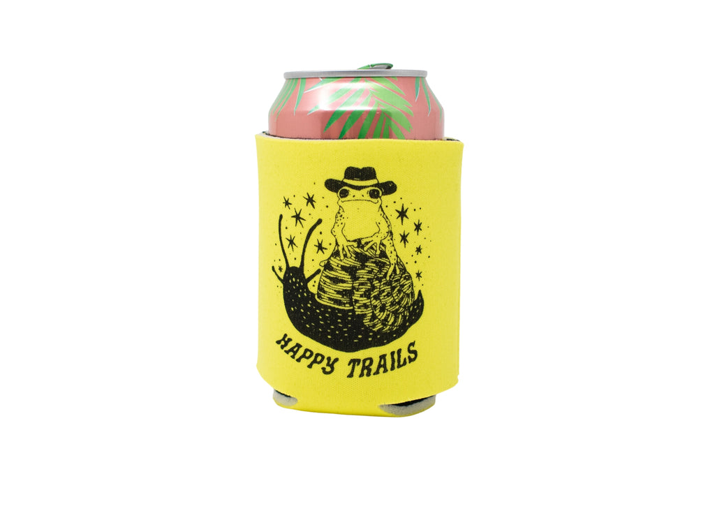 Yellow Frog Can Holder