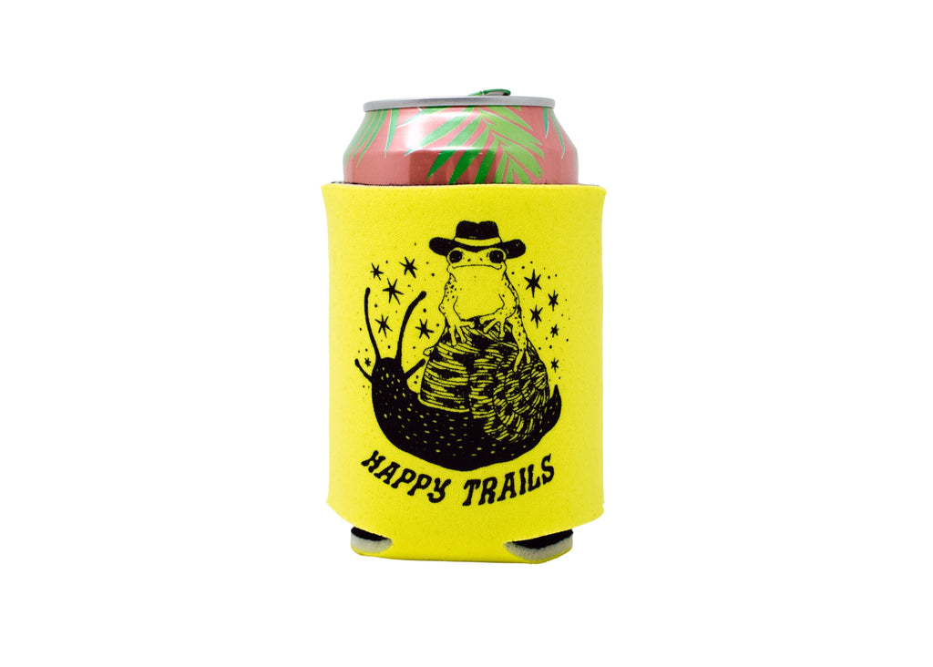 Yellow Frog Can Holder