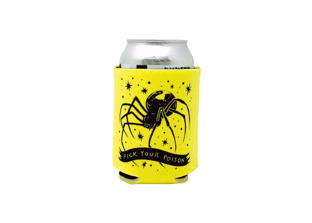 Yellow Spider Can Holder