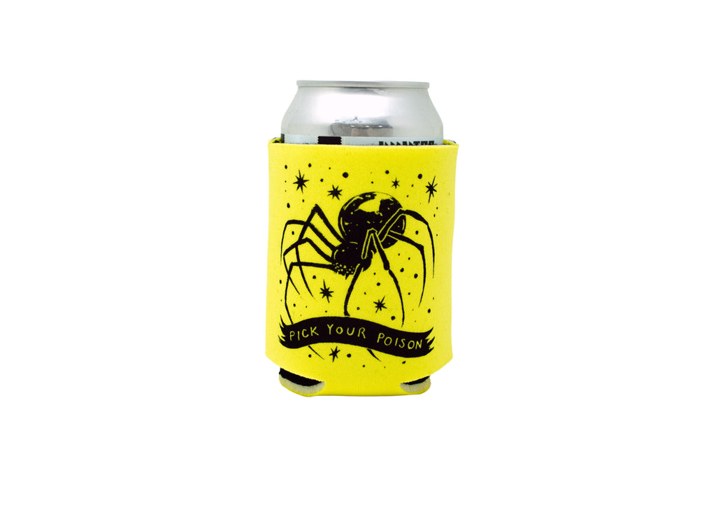 Yellow Spider Can Holder