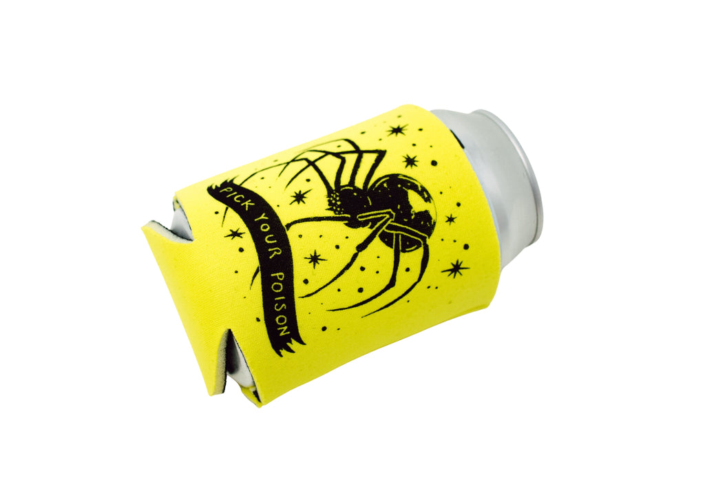 Yellow Spider Can Holder