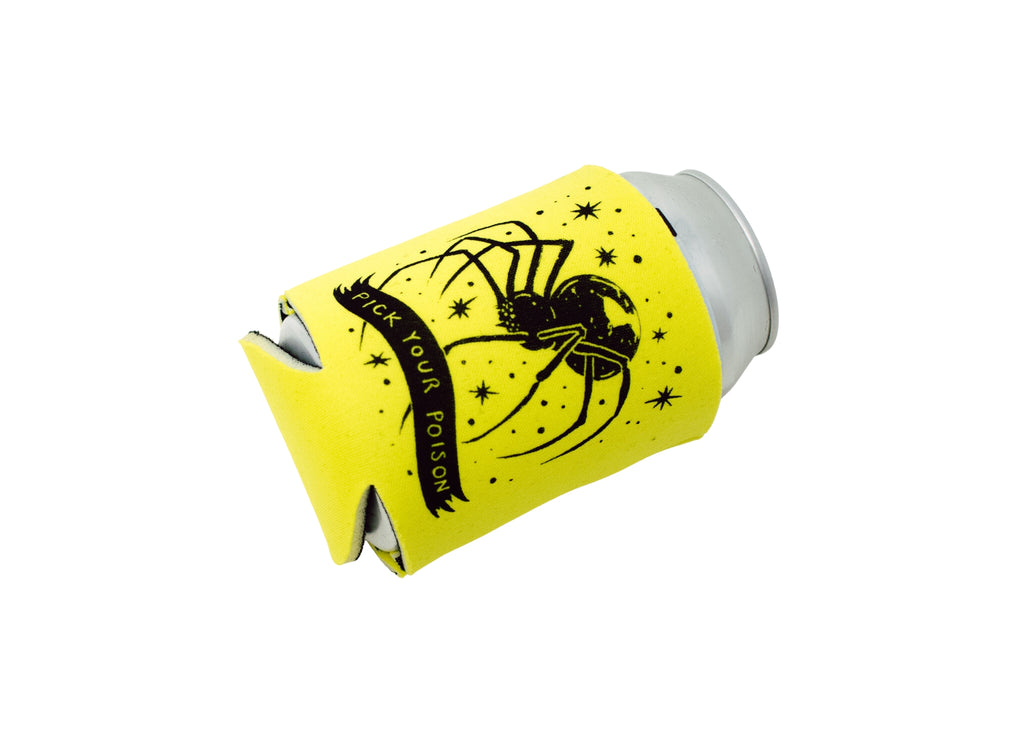 Yellow Spider Can Holder